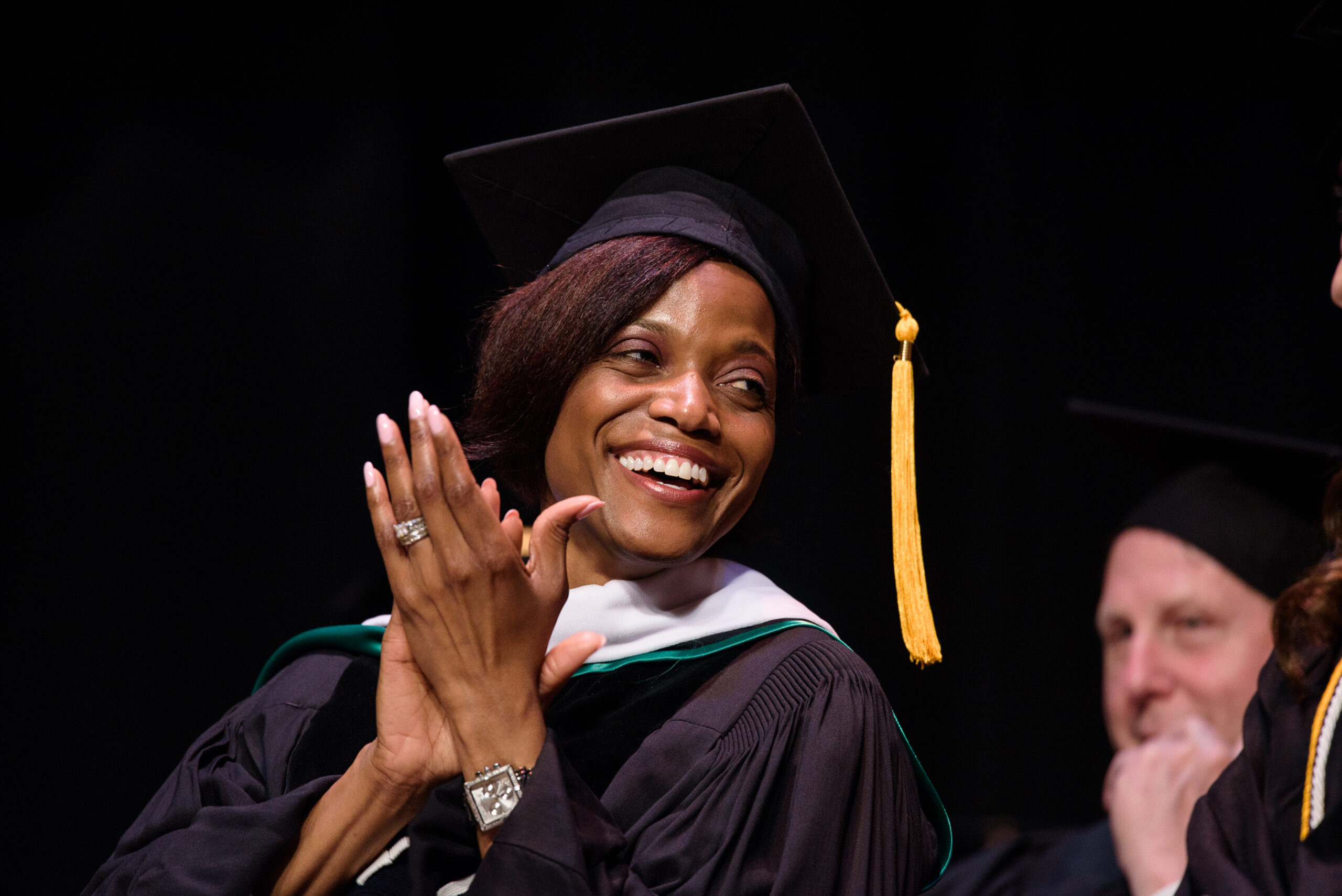 Woman Graduating